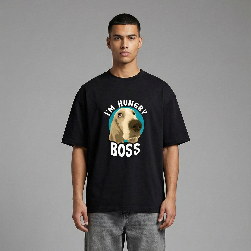 Hungry Dog : Animal Love : Oversized Smockey Tee Unisex