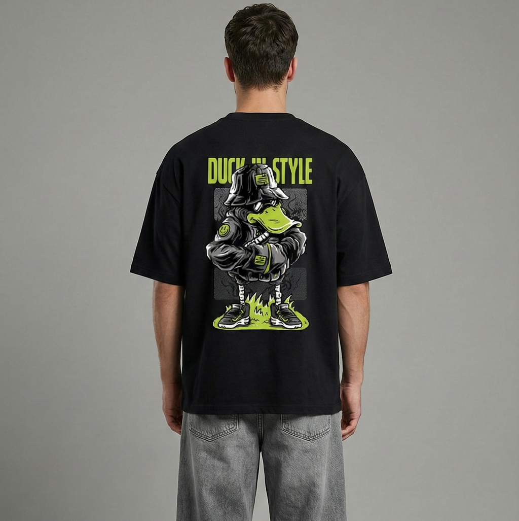 The Duck: Animal Lovers: Oversized Smockey Tee