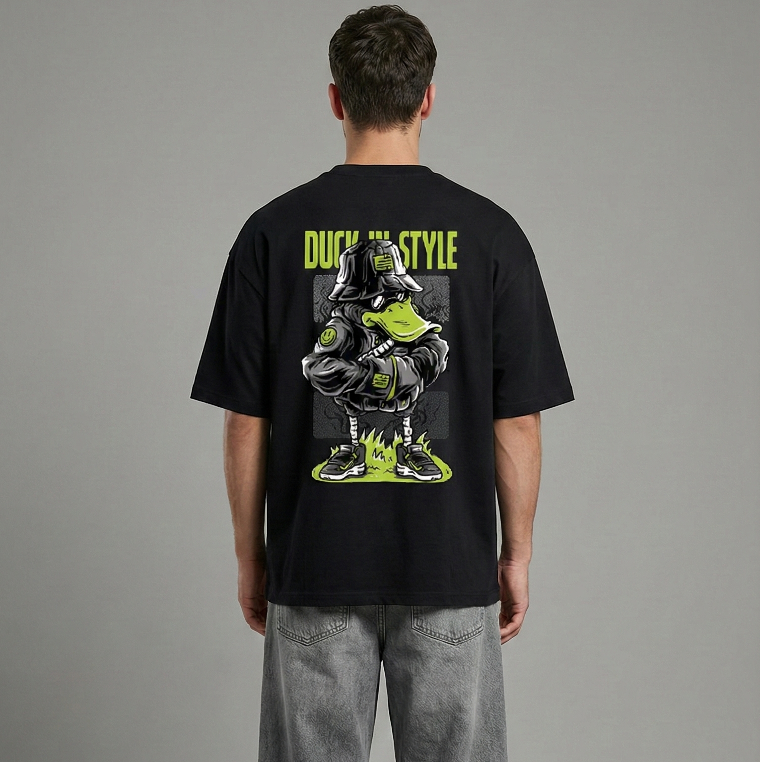 The Duck: Animal Lovers: Oversized Smockey Tee