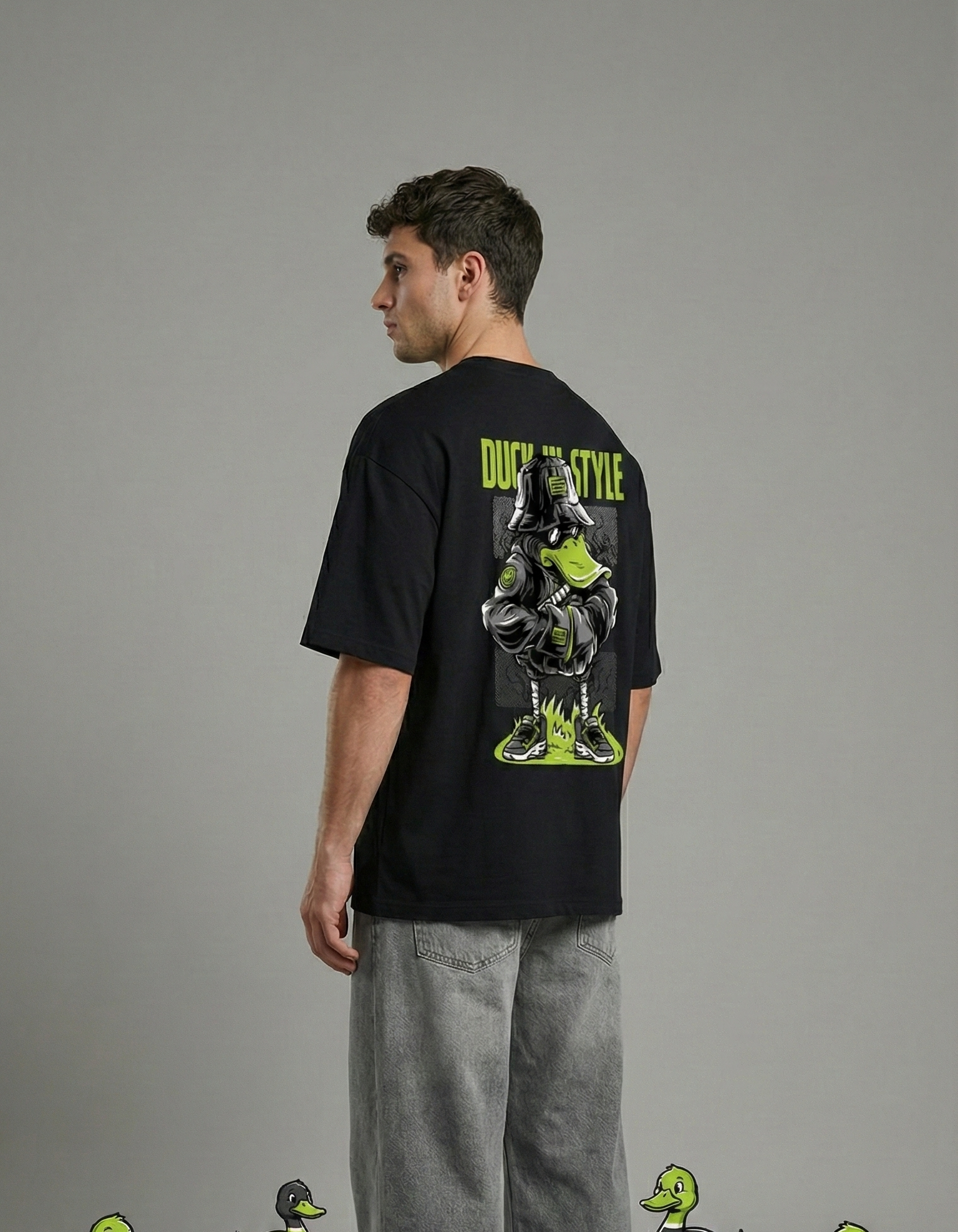 The Duck: Animal Lovers: Oversized Smockey Tee