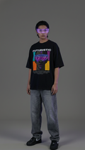 Futuristic Unisex Oversized Smockey Tee