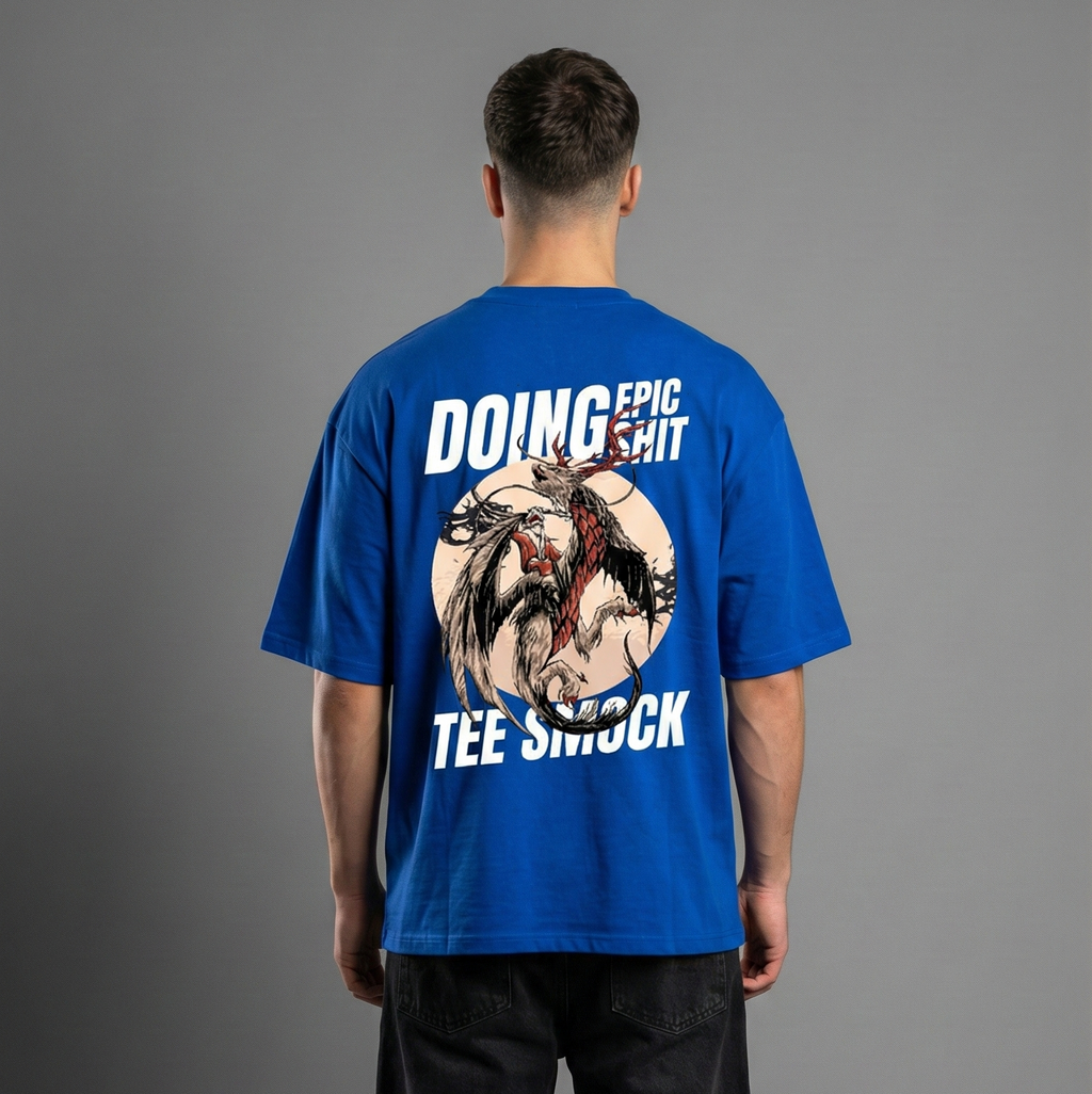 Doing Epic Shit :TS: unisex Oversized Smockey Tee