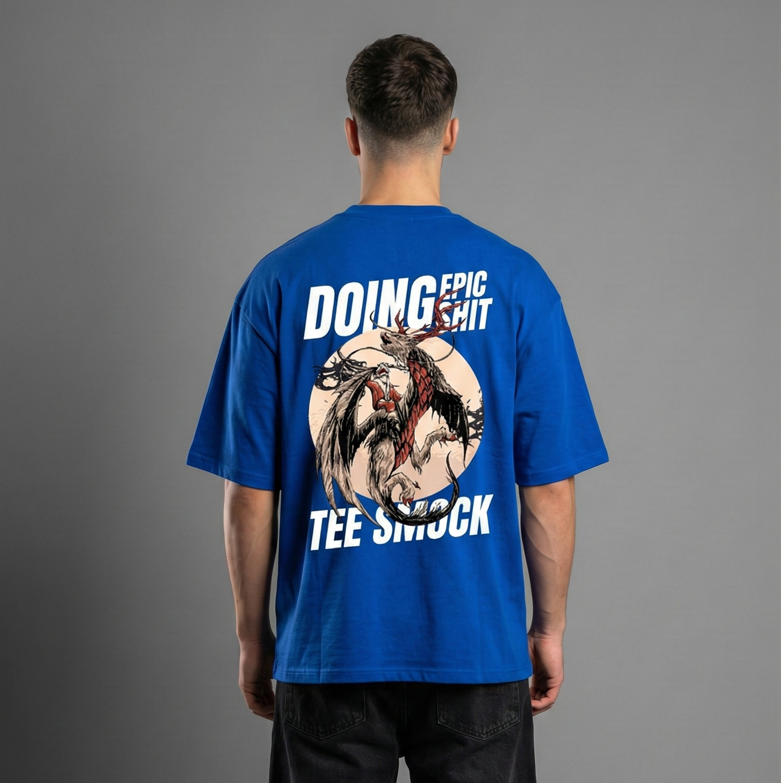 Doing Epic Shit :TS: unisex Oversized Smockey Tee