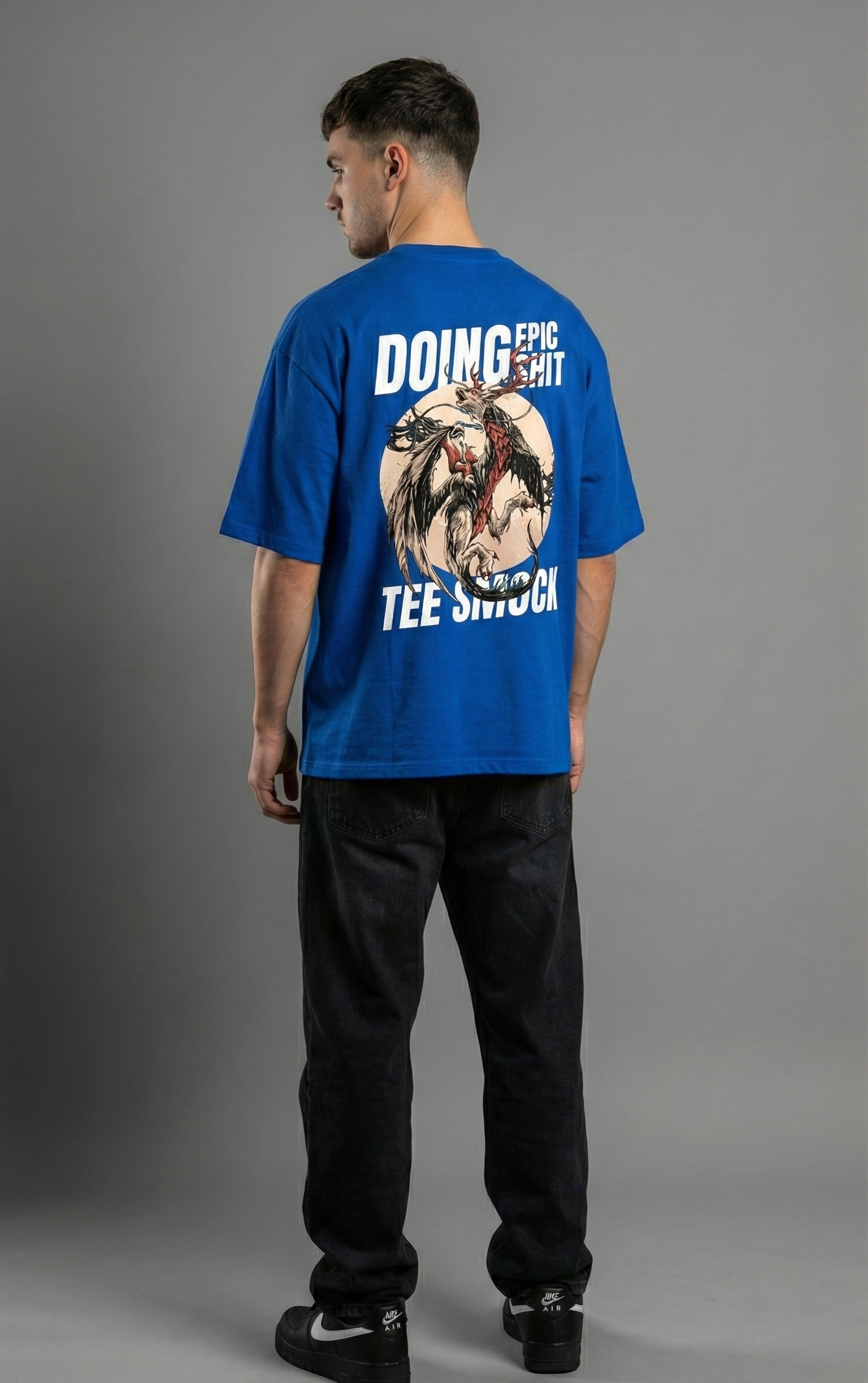 Doing Epic Shit :TS: unisex Oversized Smockey Tee