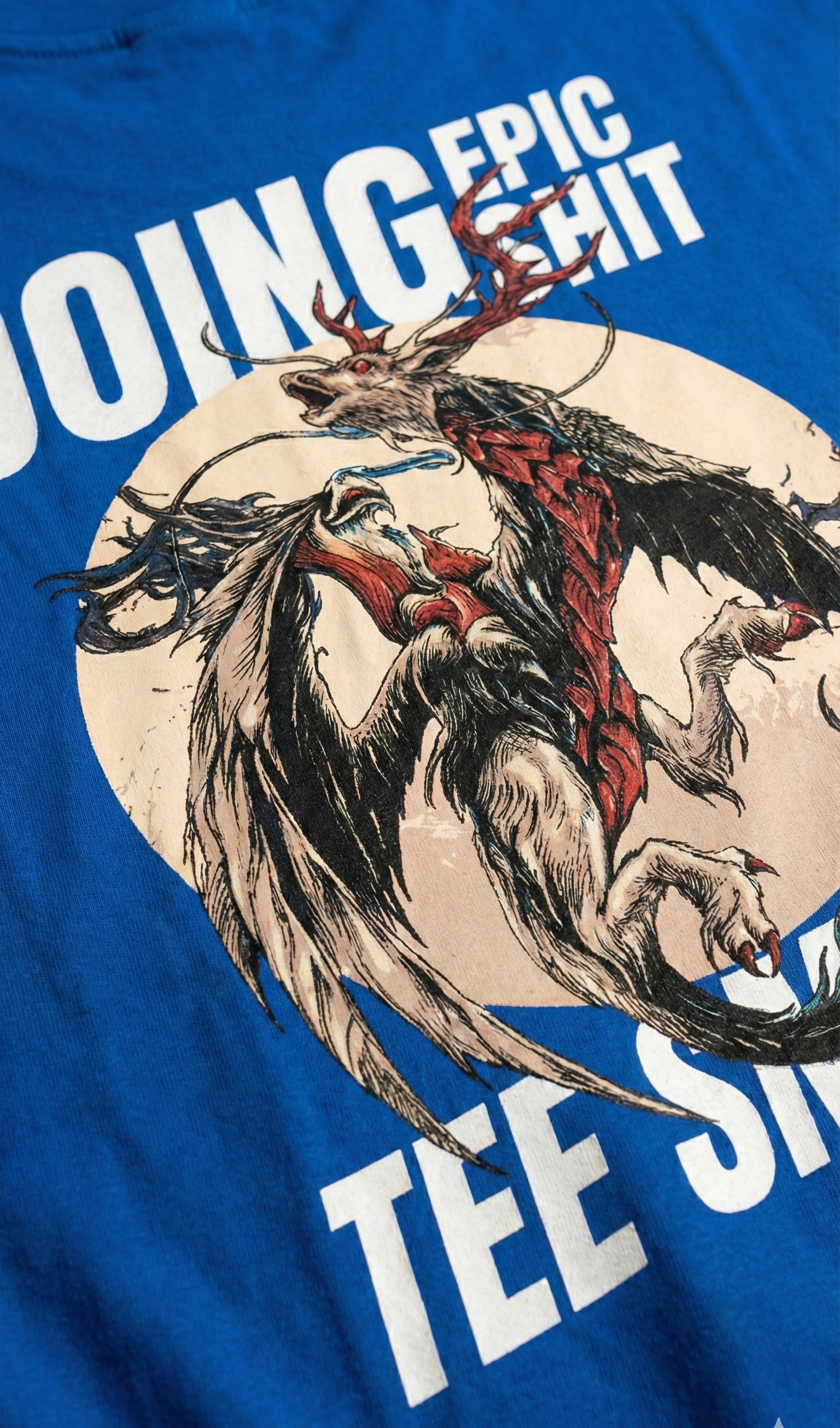 Doing Epic Shit :TS: unisex Oversized Smockey Tee
