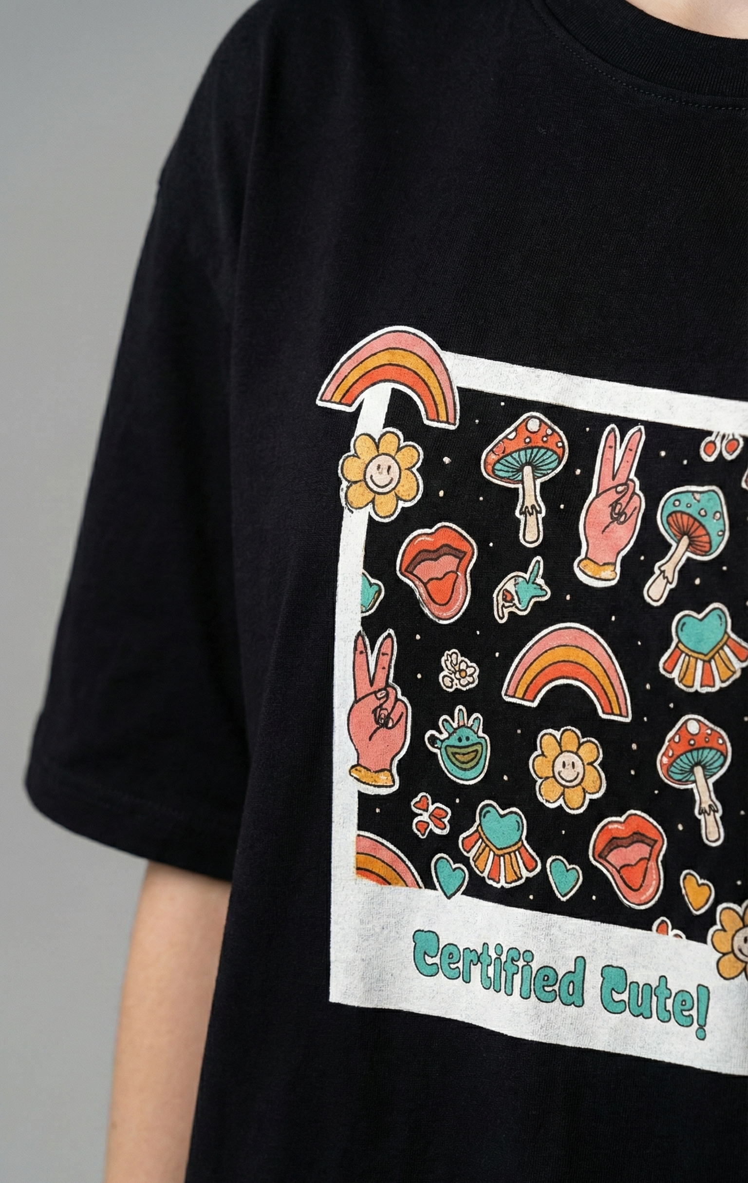Certified Cute : Women : Oversized Smockey Tee