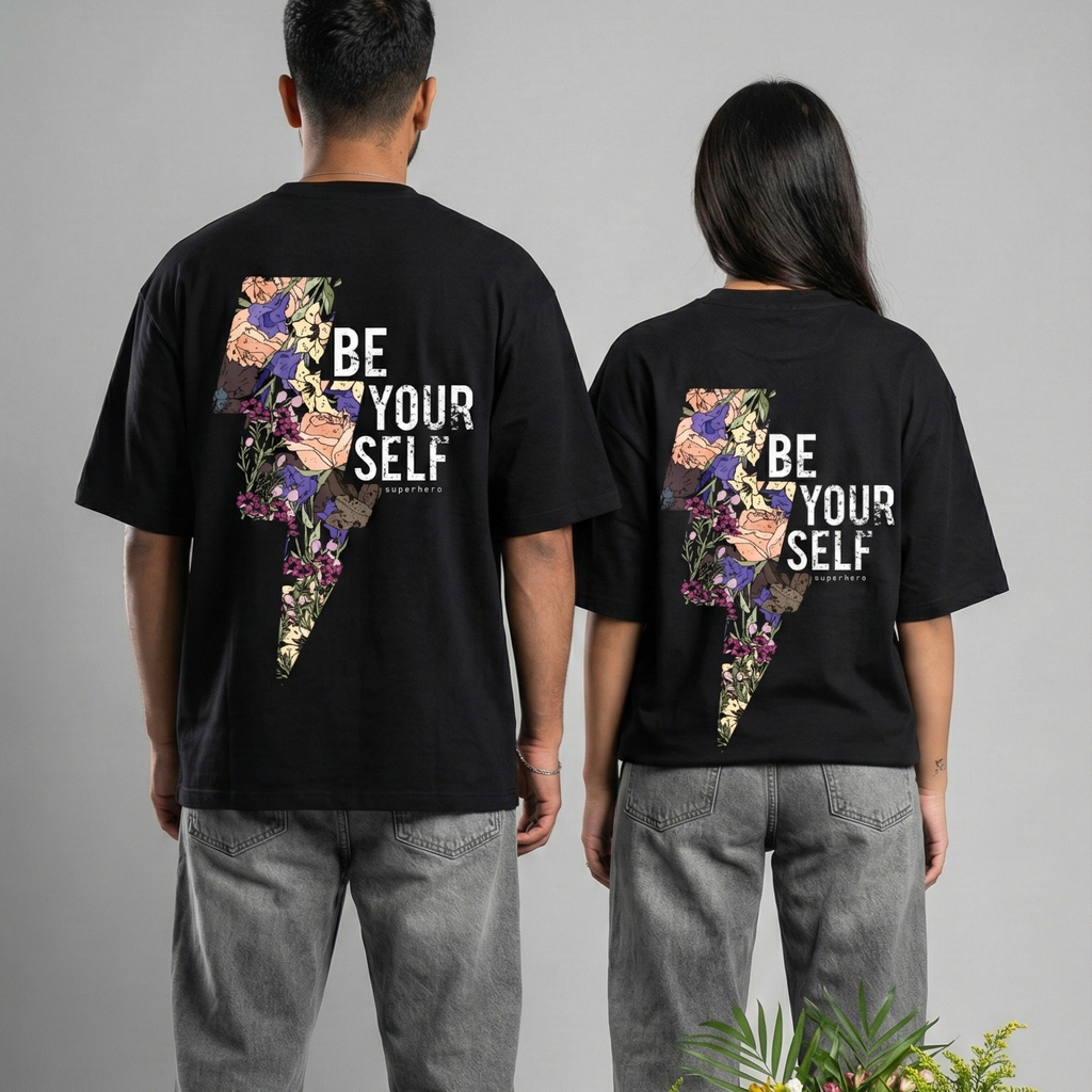 Be Your Own Hero/ Heroine: Oversized Smockey Tee