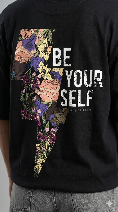 Be Your Own Hero/ Heroine: Oversized Smockey Tee
