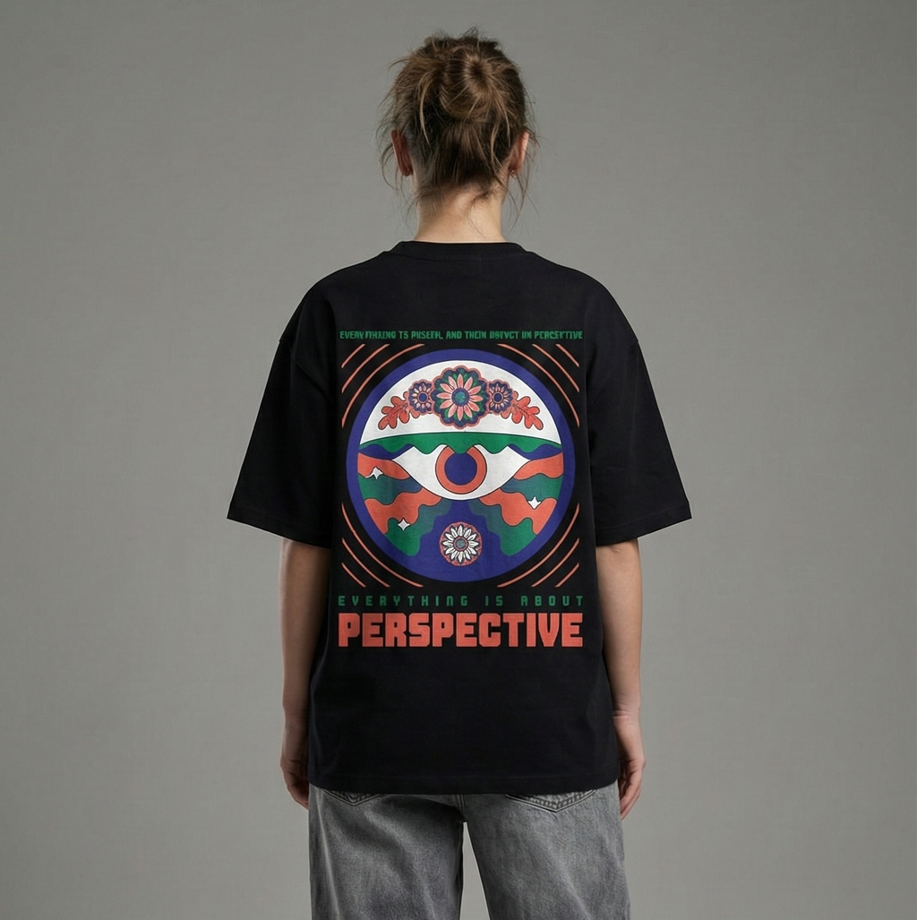 Perspective: Unisex Oversized Smockey Tee
