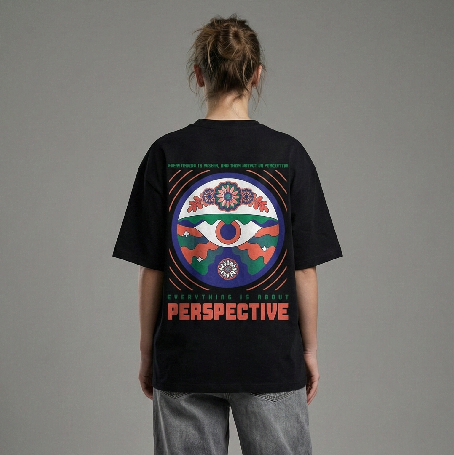 Perspective: Unisex Oversized Smockey Tee