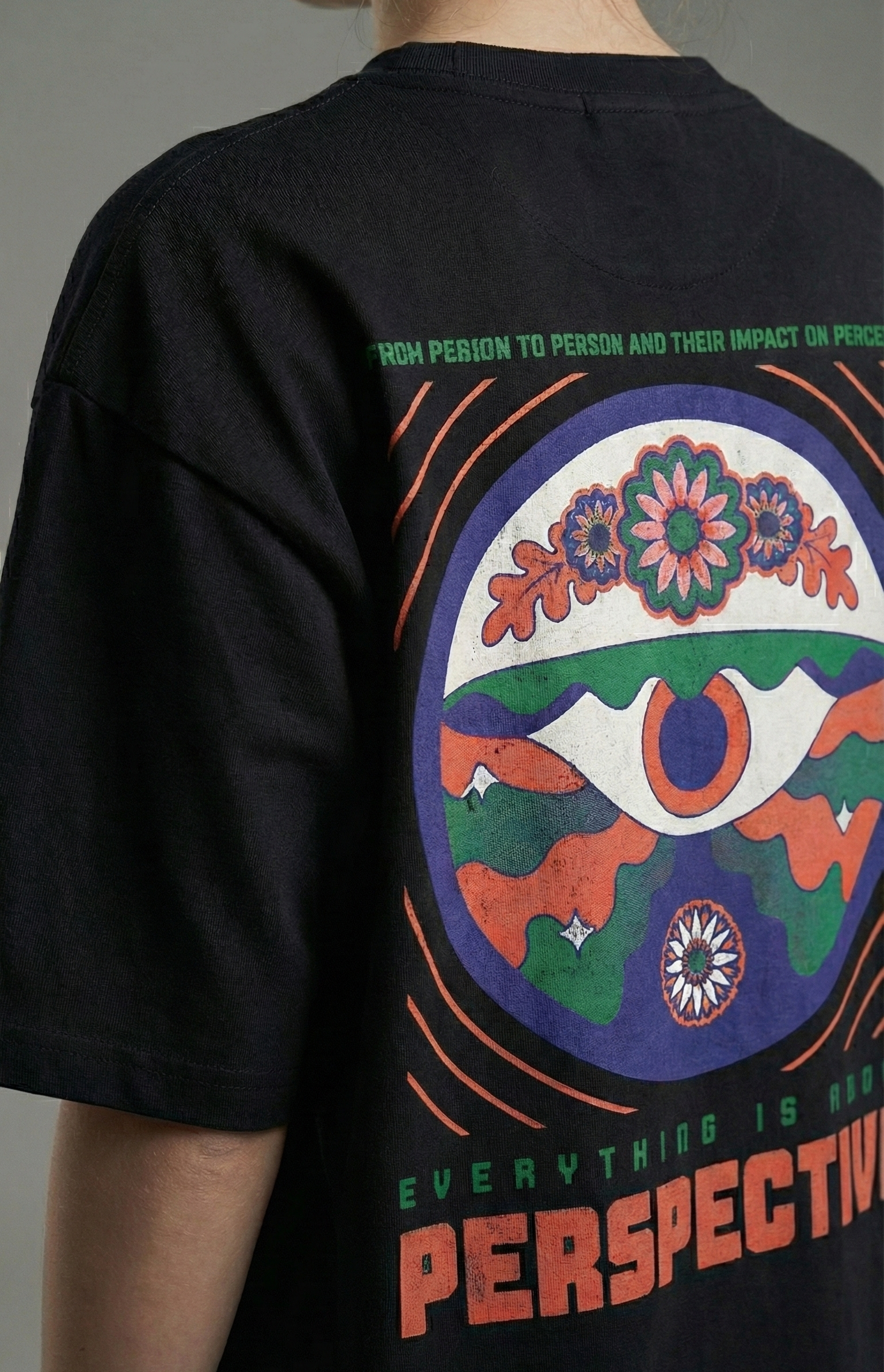 Perspective: Unisex Oversized Smockey Tee