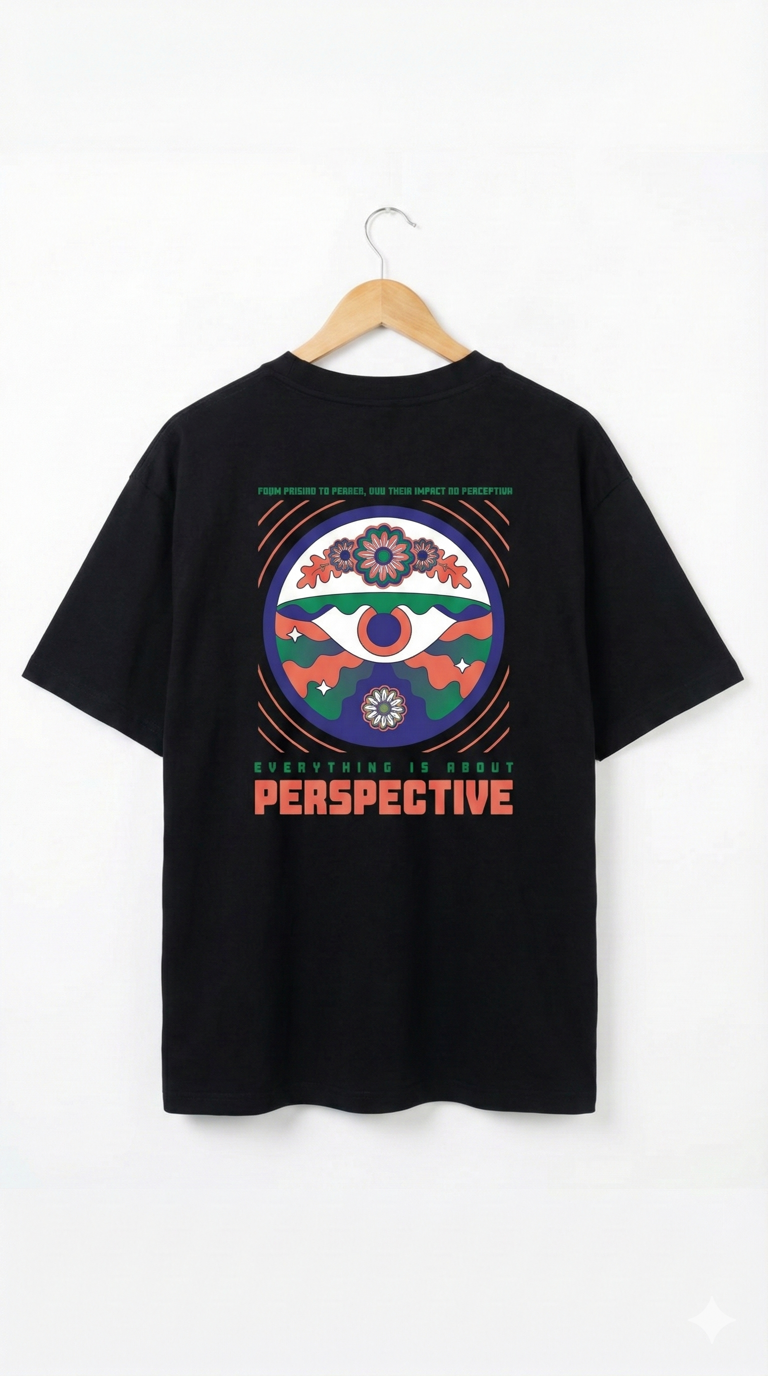 Perspective: Unisex Oversized Smockey Tee