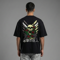 Skull Guns & Fool:  Oversized Smockey Tee Unisex