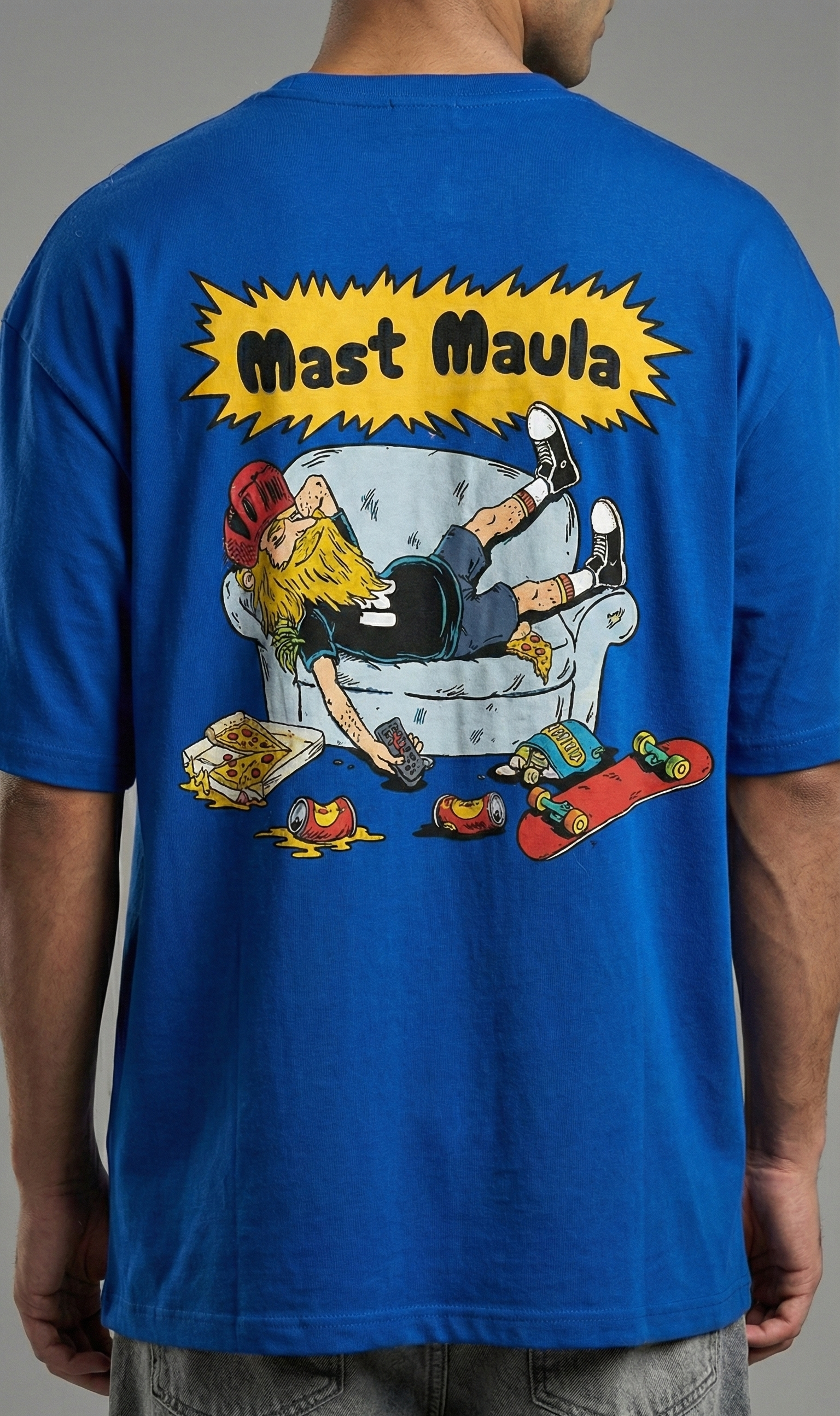 Mast Maula: Hindi Bakaiti: Oversized Smockey Tee