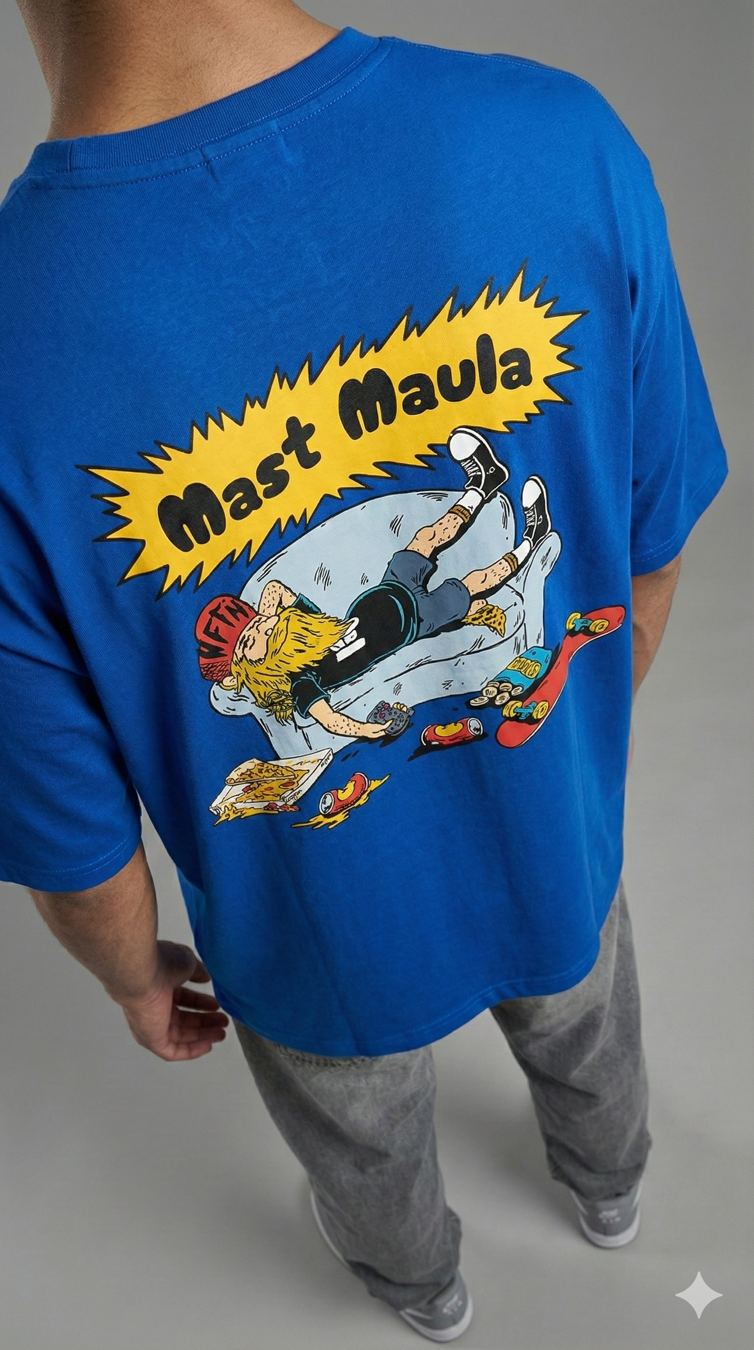 Mast Maula: Hindi Bakaiti: Oversized Smockey Tee