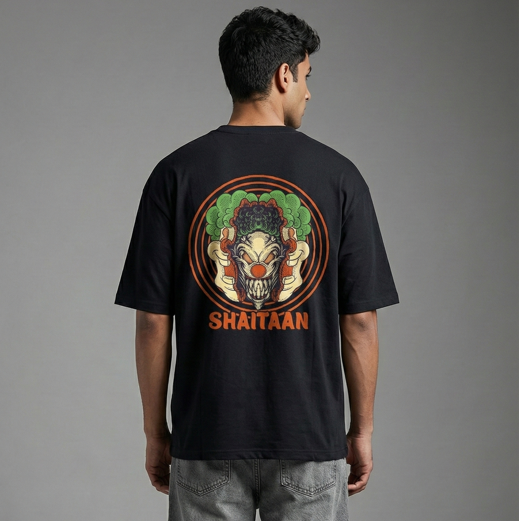 Shaitan : Shaitan : Oversized Smockey Tee