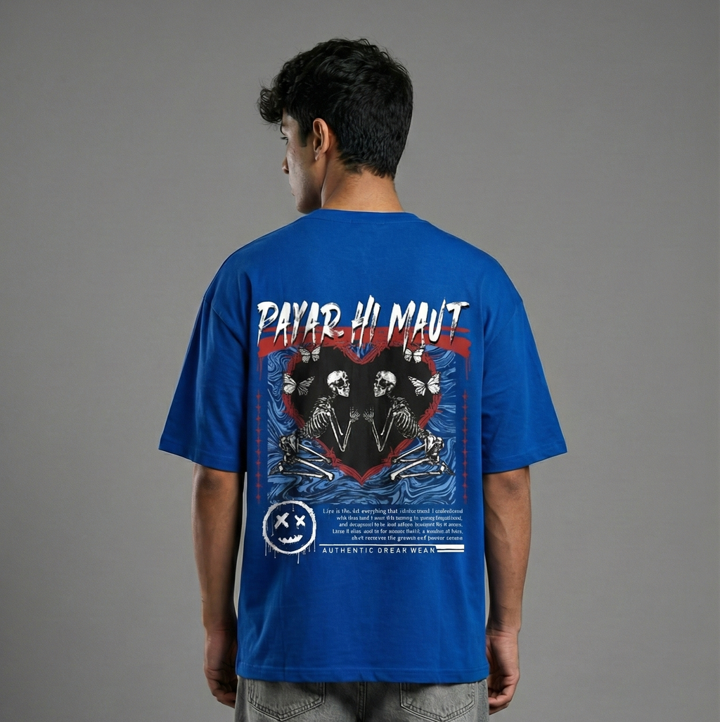 Pyar Hi Maut: Hindi Bakaiti: Oversized Smockey Tee