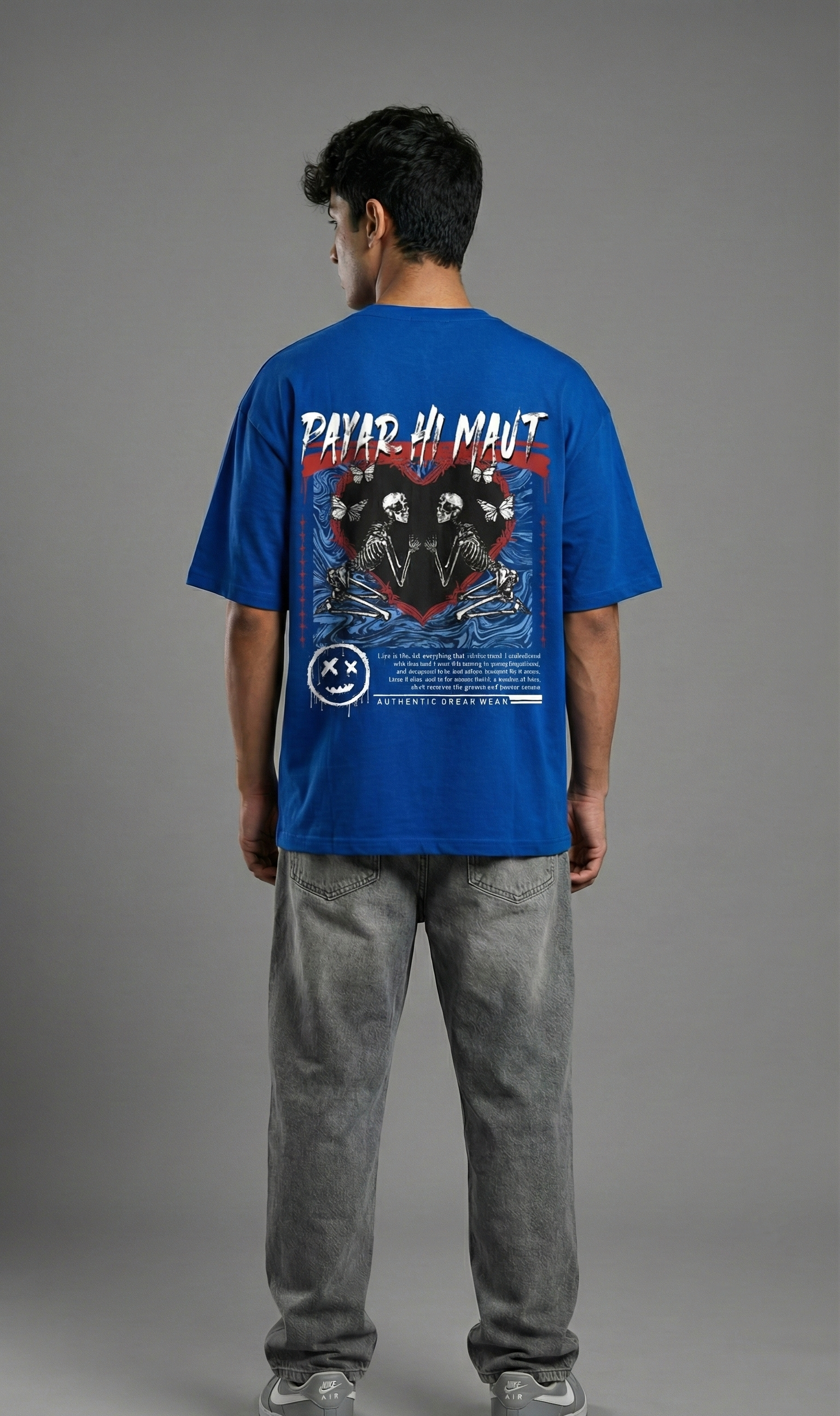 Pyar Hi Maut: Hindi Bakaiti: Oversized Smockey Tee