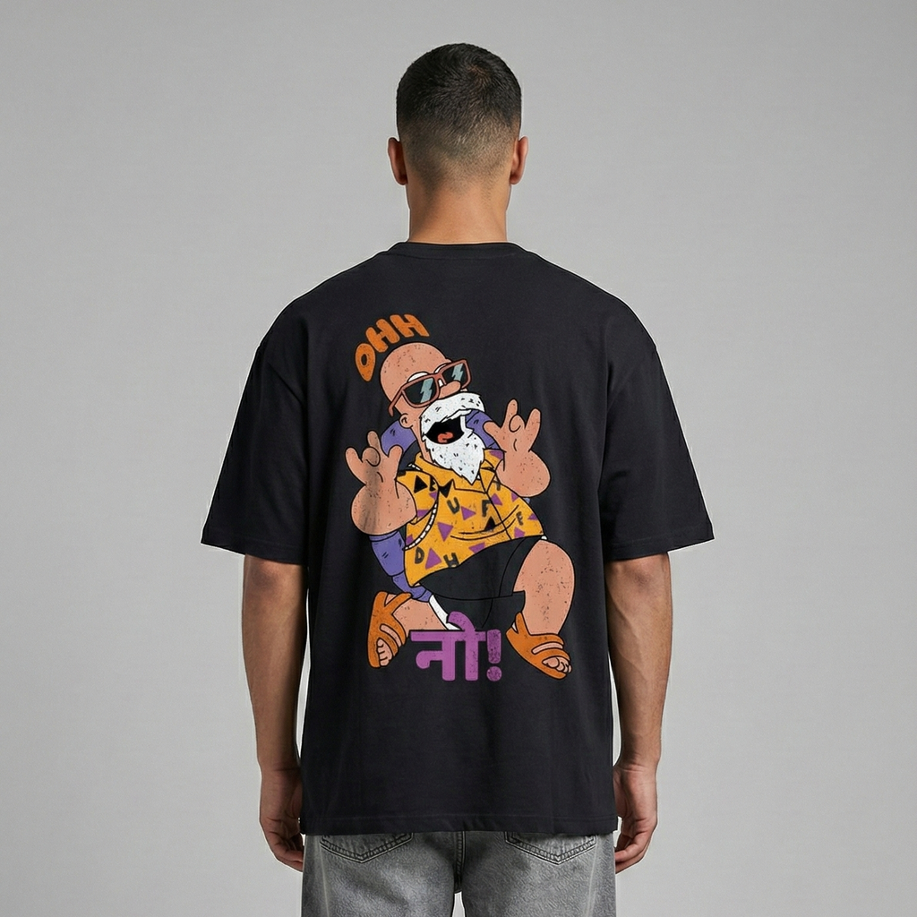 Oh No: Oversized Smockey Tee