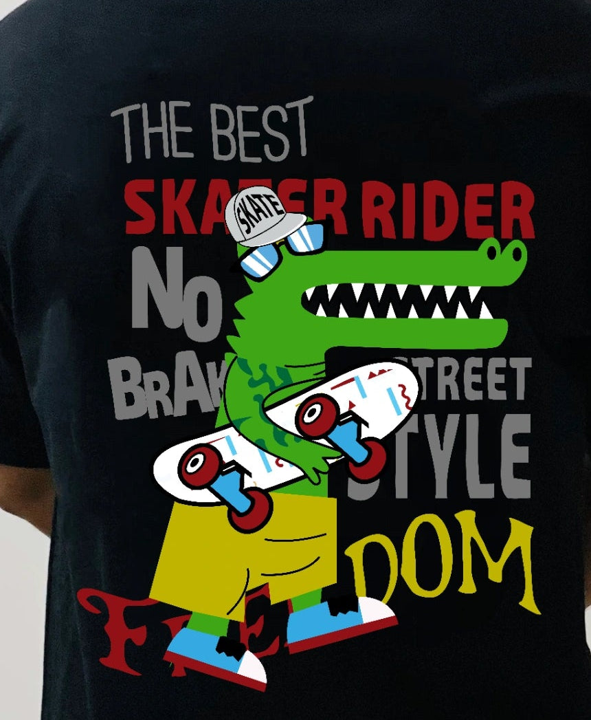 Alligator: Animal World : Oversized Smockey Tee Unisex