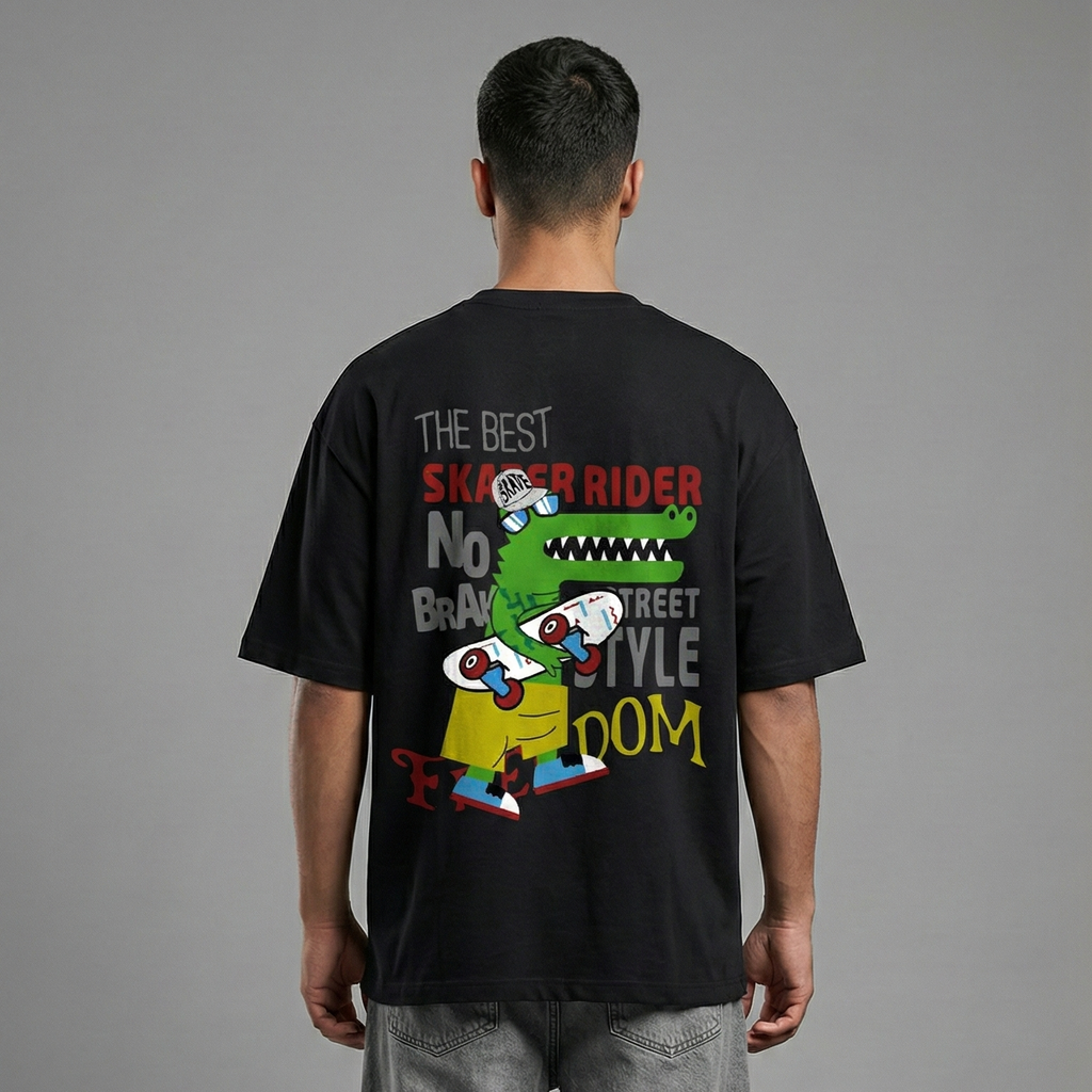 Alligator: Animal World : Oversized Smockey Tee Unisex
