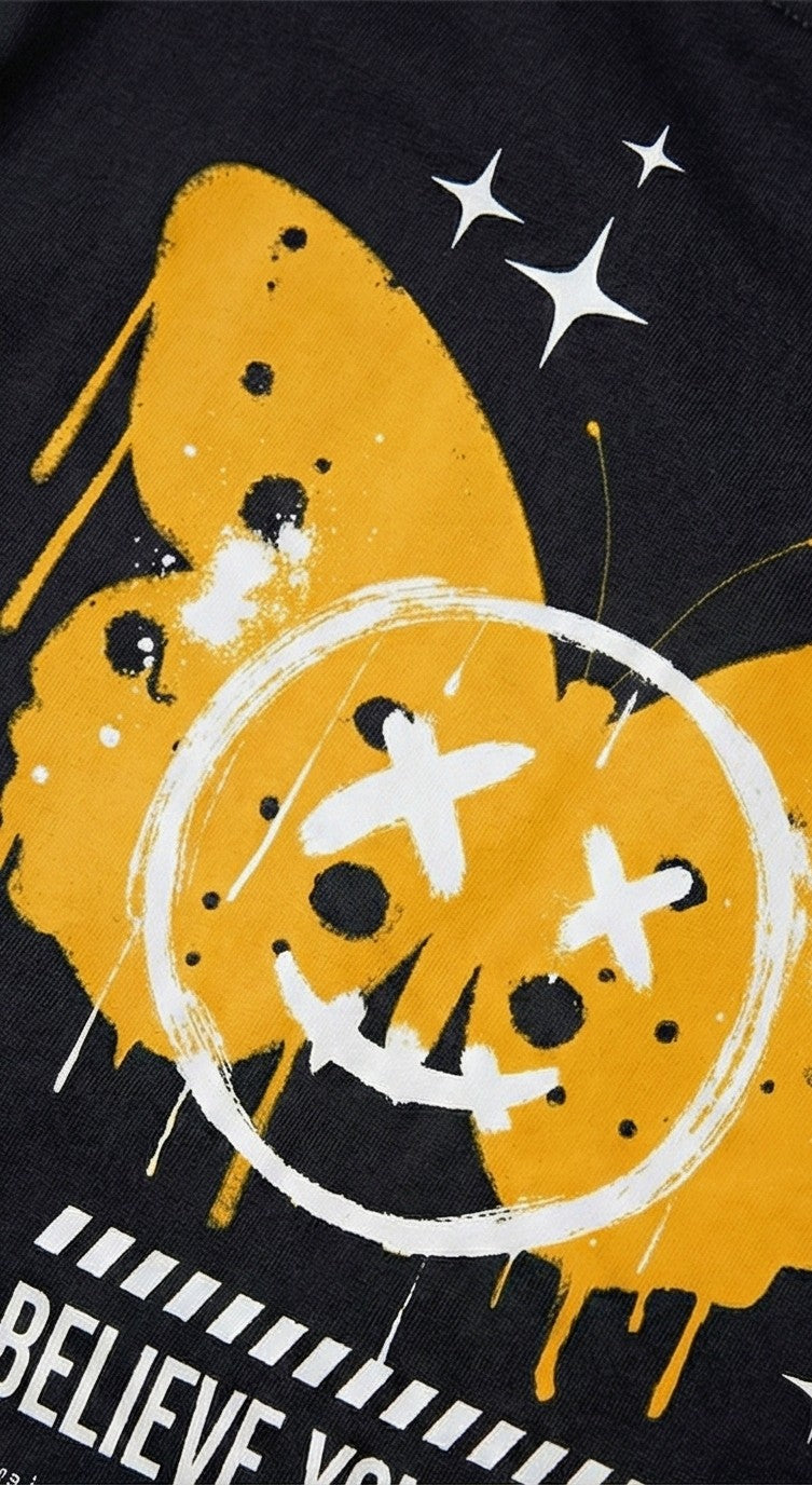 Kabhi Na Ruk Na : Bakaiti : Oversized Smockey Tee Unisex