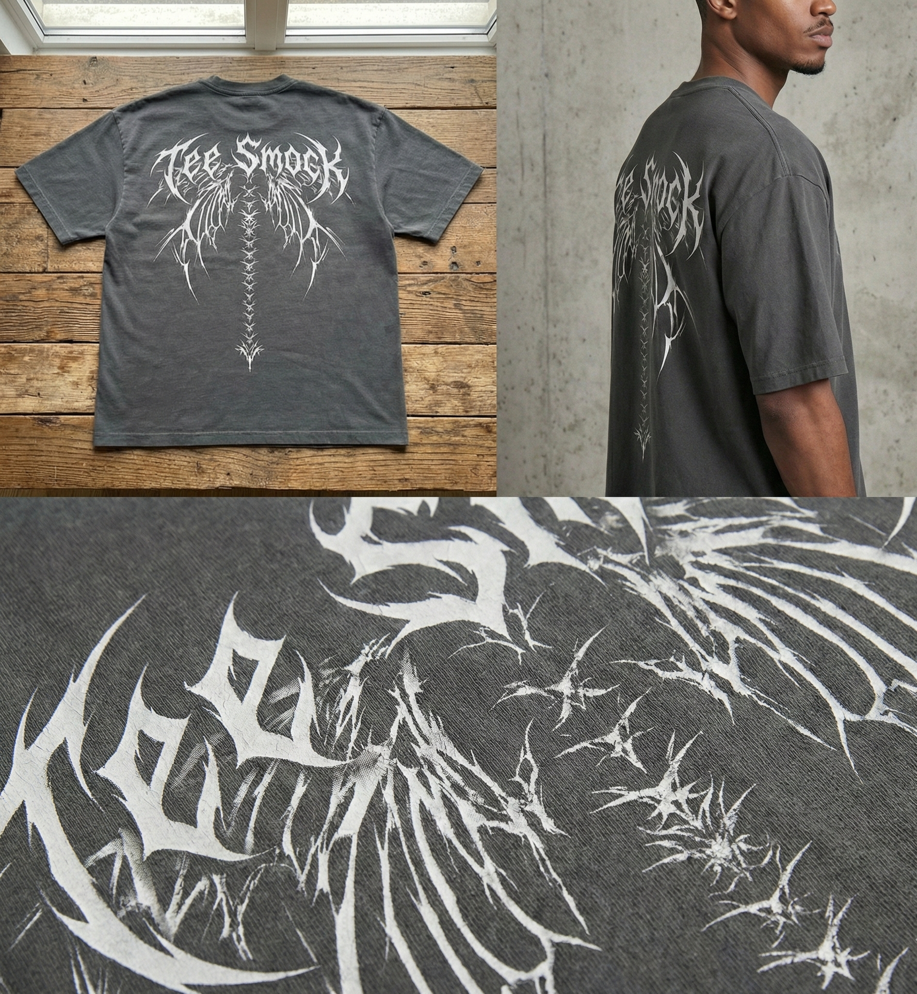 Smockey Pattern: Oversized Smockey Tee