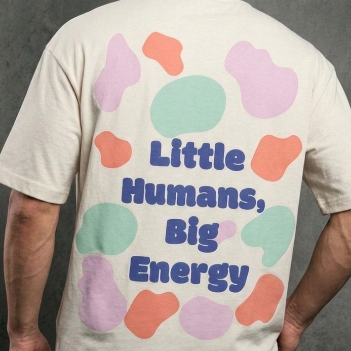 Little Human Big Energy: TS: OVERSIZED TEE:Unisex