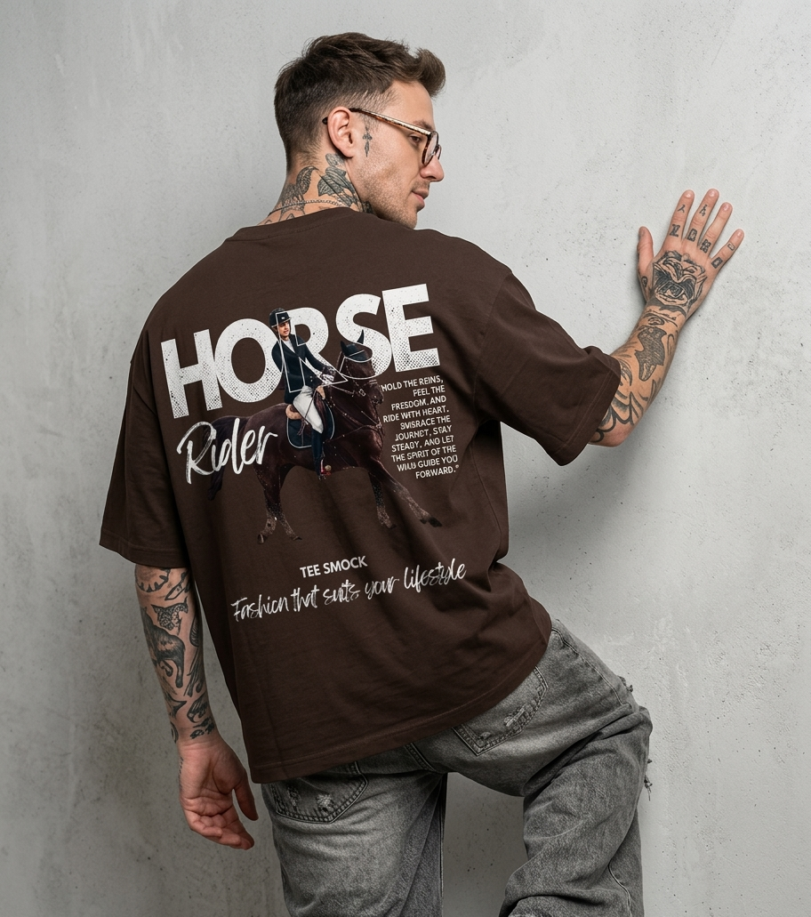 Horse Rider : Oversized TEE