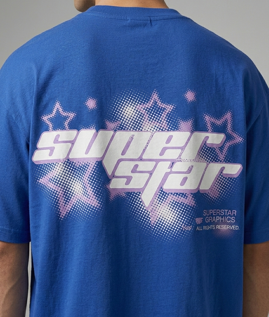 Superstar : Oversized Smockey Tee
