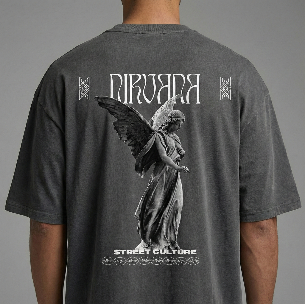Nirvana (Moksha): Oversized Smockey Tee