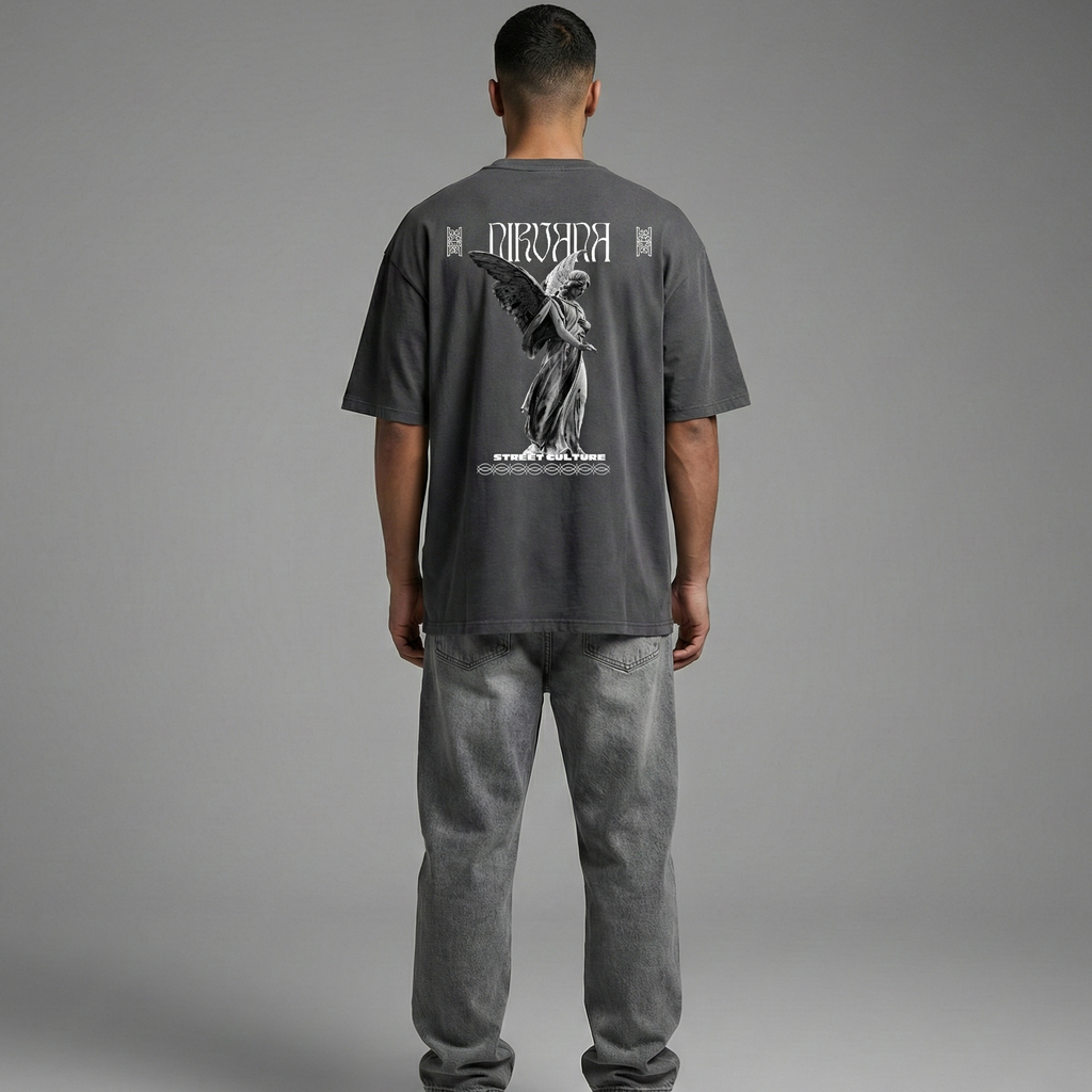 Nirvana (Moksha): Oversized Smockey Tee