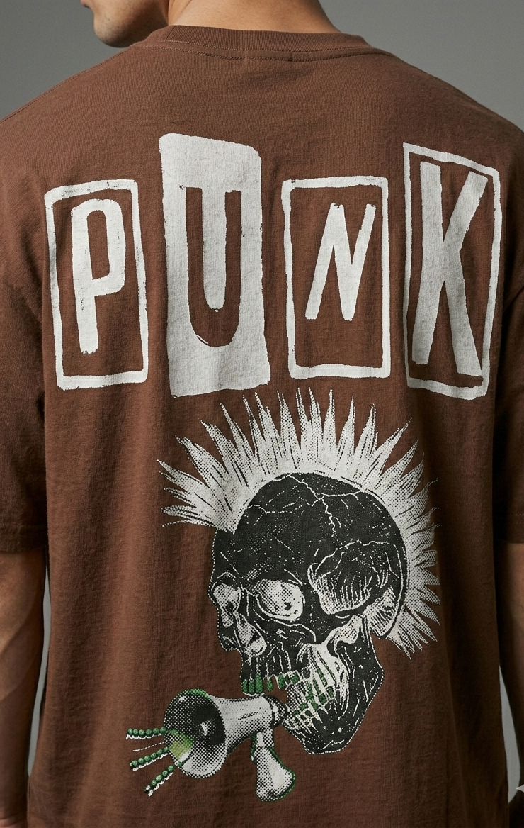 PUNK : Oversized Smockey Tee