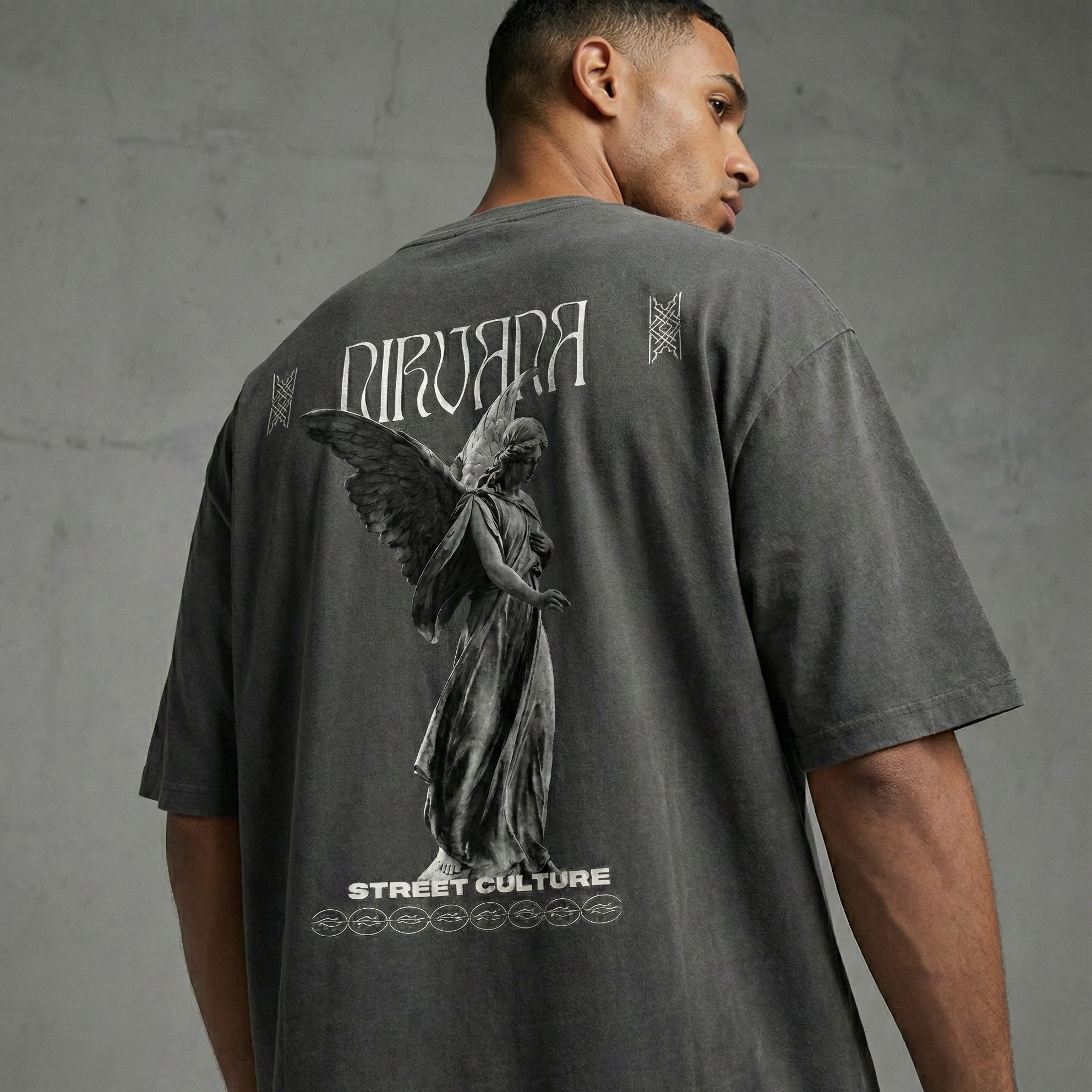 Nirvana (Moksha): Oversized Smockey Tee