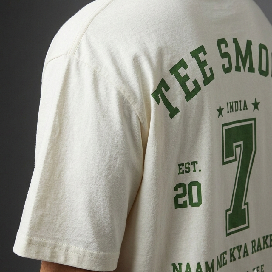 India Jersey what's in name TS : Oversized Smockey Tee