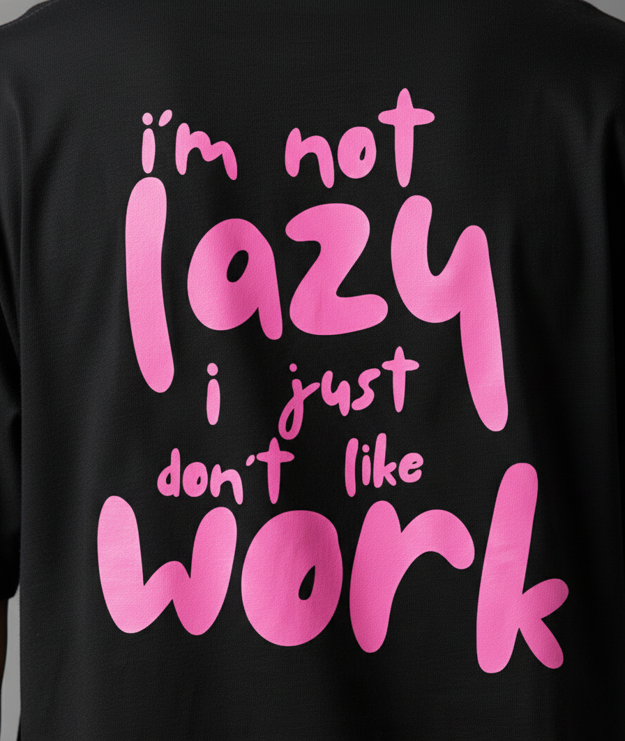 Office use Oversized Smockey Tee: Unisex