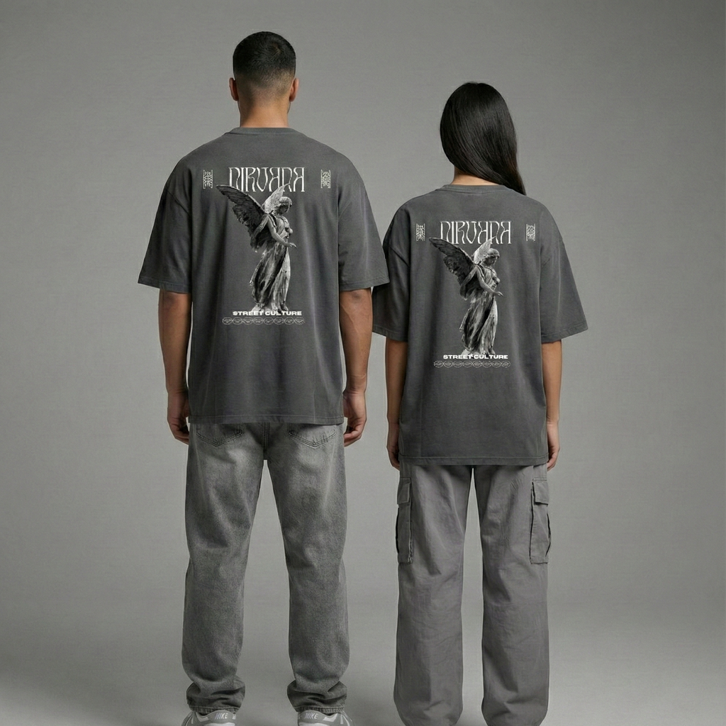 Nirvana (Moksha): Oversized Smockey Tee
