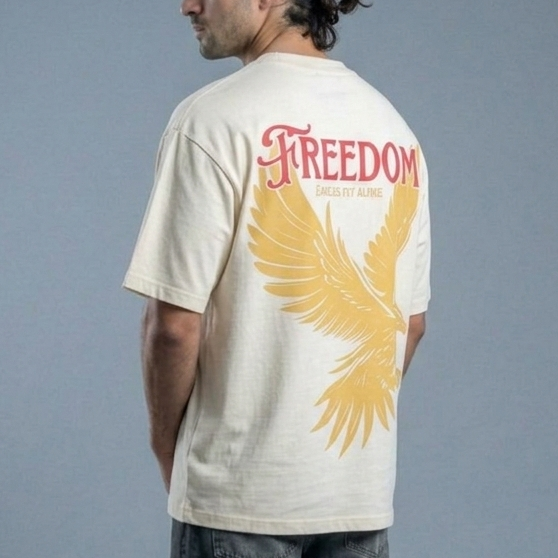 Freedom : Oversized Smockey Tee
