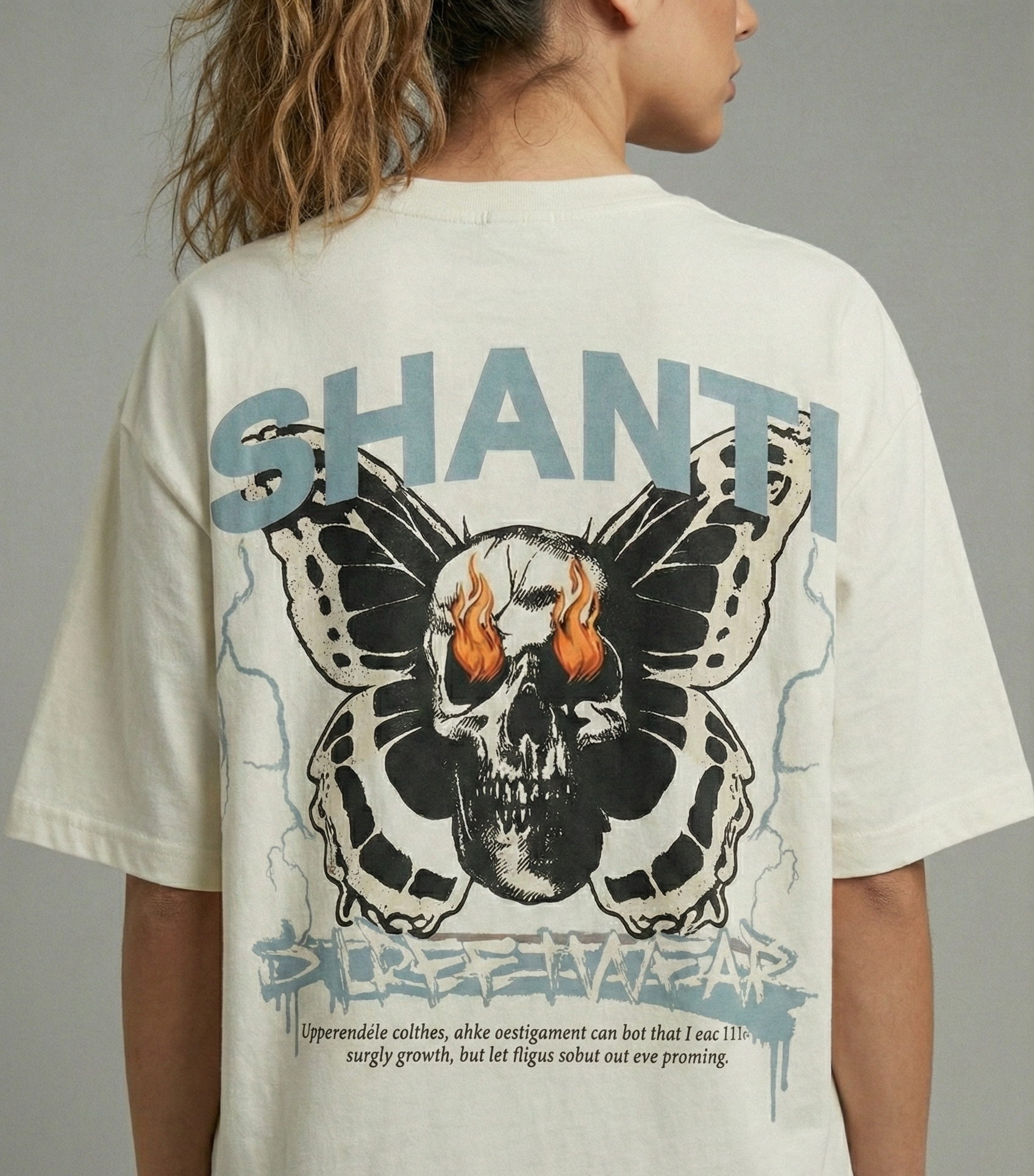 Shanti TS : Oversized Smockey Tee