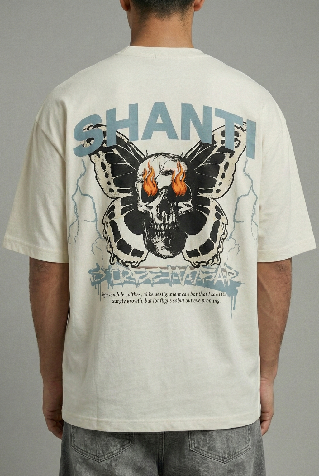 Shanti TS : Oversized Smockey Tee