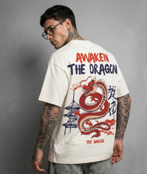 Awaken The Dragon:TS : OVERSIZED TEE