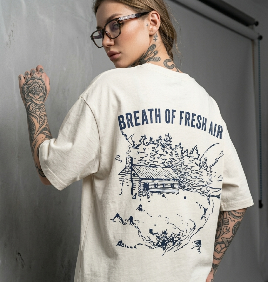 Breath of Fresh Air : TS: OVERSIZED TEE