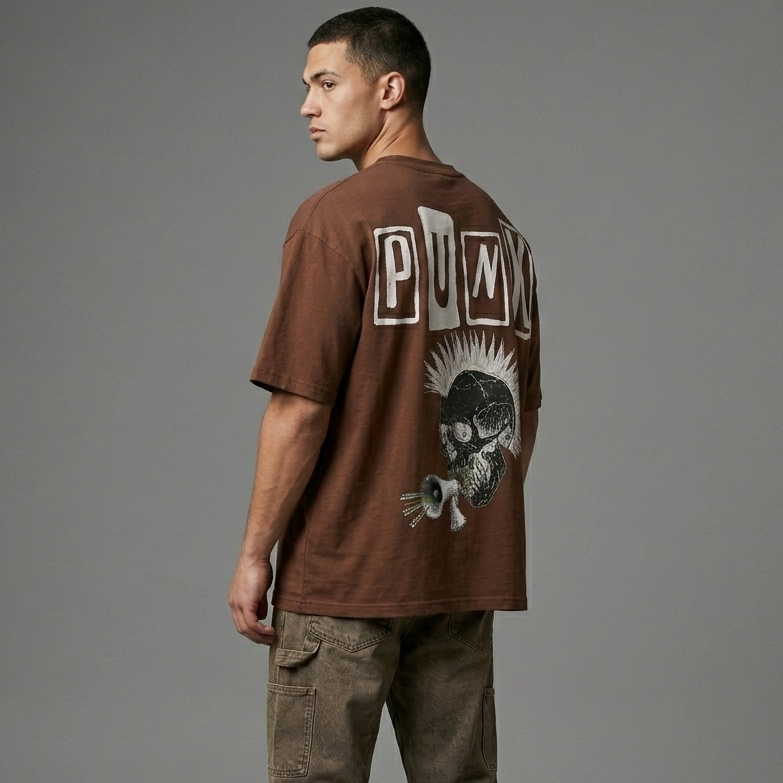 PUNK : Oversized Smockey Tee