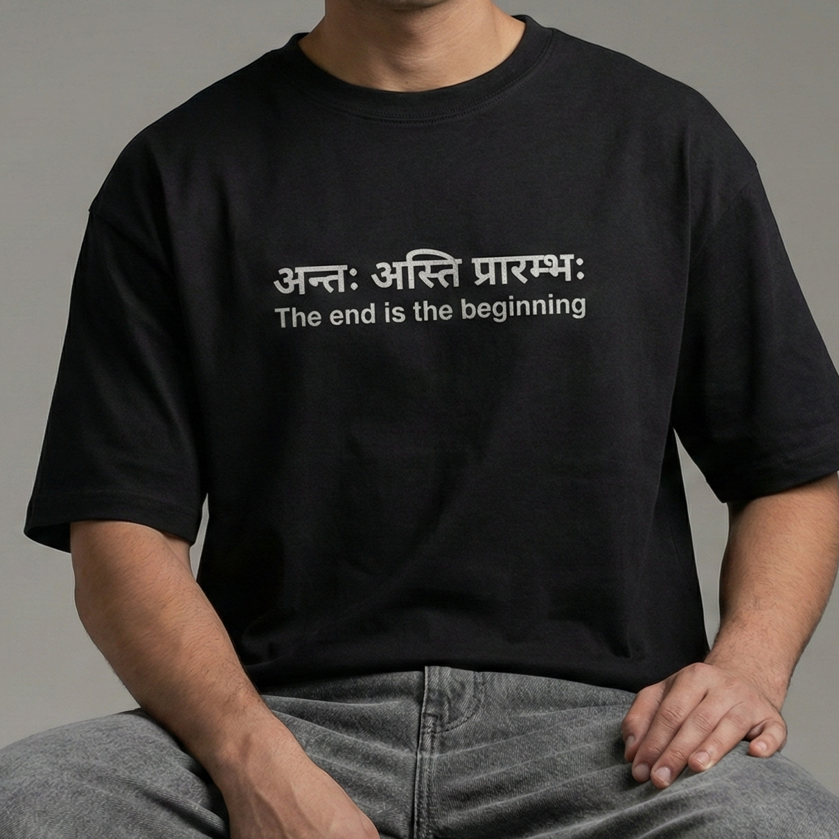 Anta Asti Aarambh : Oversized Smockey Tee
