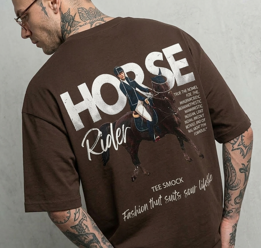 Horse Rider : Oversized TEE