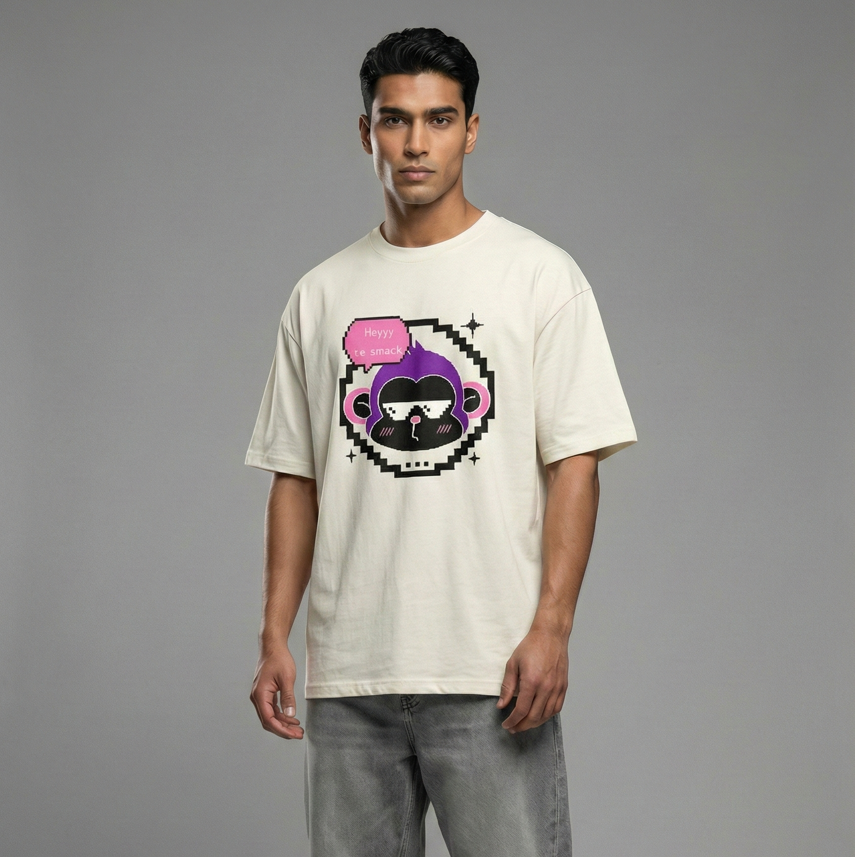Hey Tee Smock : TS : Oversized Smockey Tee