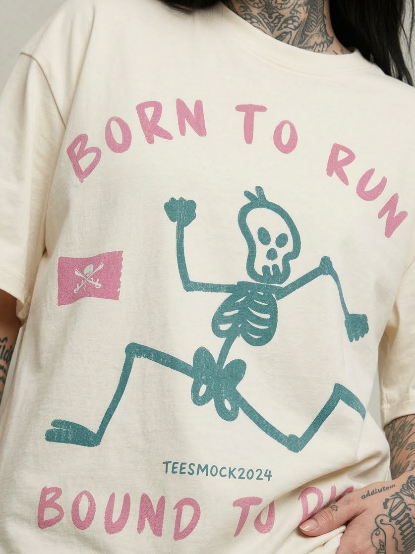 Born to Run, Bound to die : TS: OVERSIZED TEE