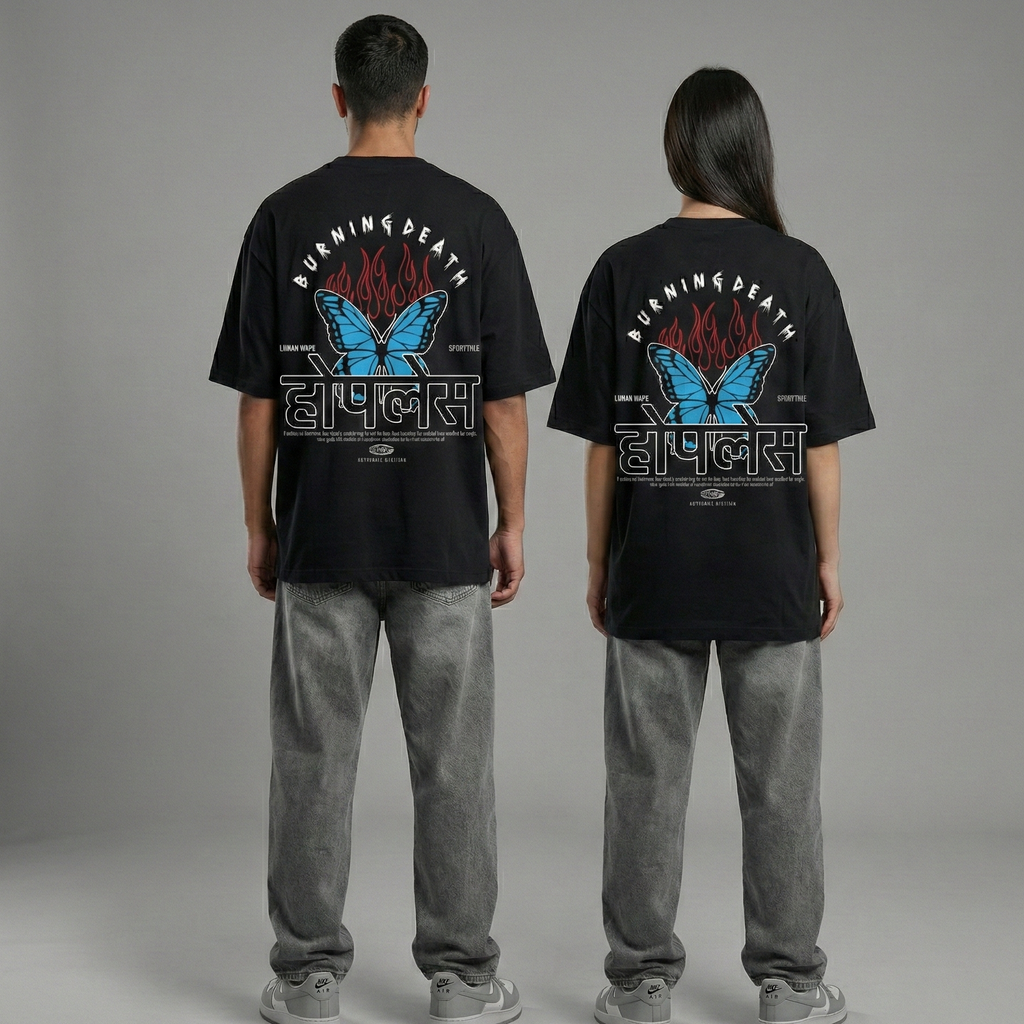Hopeless Relaxed Fit Smockey Tee: Unisex