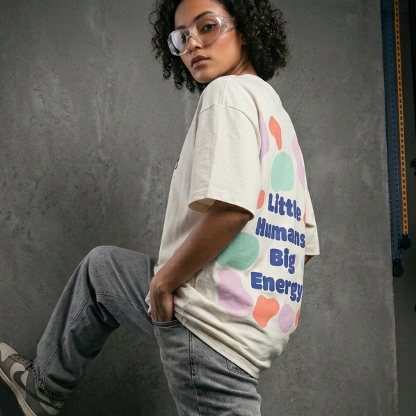 Little Human Big Energy: TS: OVERSIZED TEE:Unisex