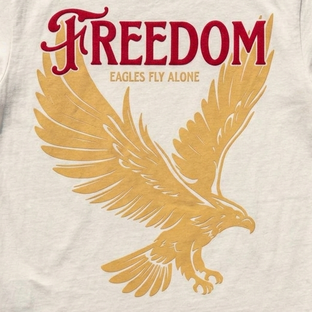 Freedom : Oversized Smockey Tee